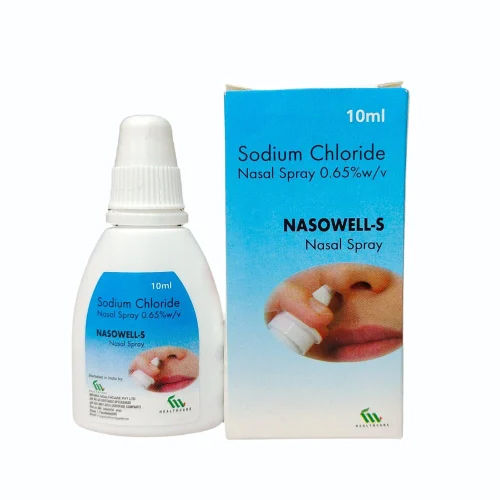 10Ml Sodium Chloride Nasal Spray - Dosage Form: Liquid