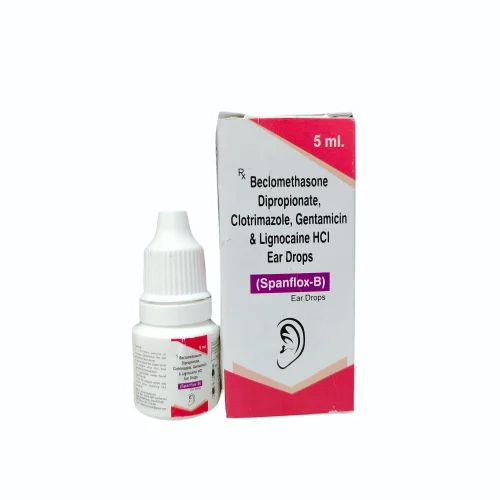 5ml Beclomethasone Clotrimazole Gentamicin And Lignocaine HCI Ear Drop