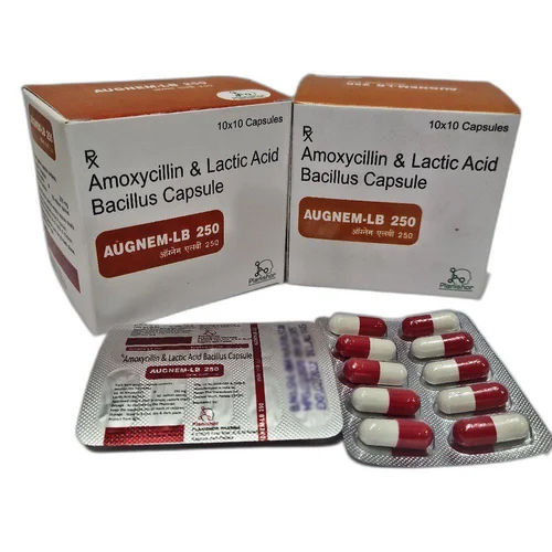 250Mg Amoxicillin And Lactic Acid Bacillus Capsule - Drug Type: General Medicines