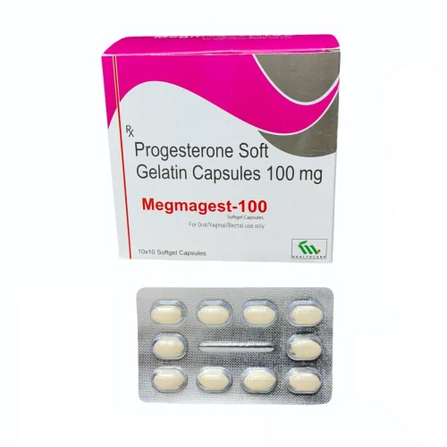 100mg Progesterone Soft Gelatin Capsules