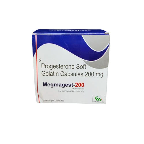 200Mg Progesterone Soft Gelatin Capsules - Drug Type: General Medicines