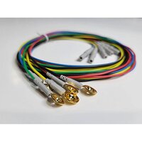 Eeg Electrodes - Gold Cup, Multi-use Design | Sterilized For Enhanced Safety
