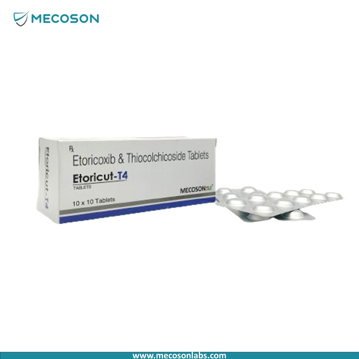 Etoricoxib 60mg + Thiocolchicoside 4mg Tab