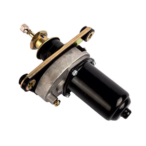 3 Wheeler 3W Wiper Motor - Color: Black