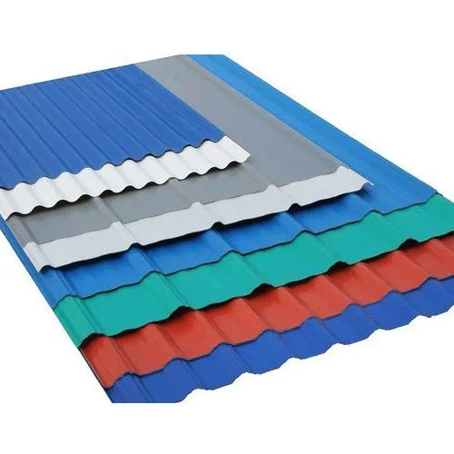 Upvc Hi Rib Trapezoidal Roofing Sheet - Pattern: Plain