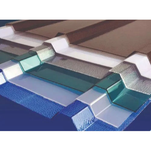 Colored Polycarbonate Roofing Sheet - Length: 1-9 Foot (Ft)