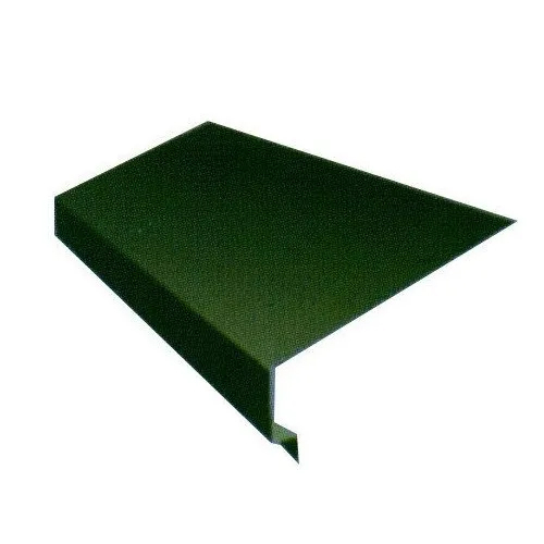 Galvalume Roofing Eave End Flashing