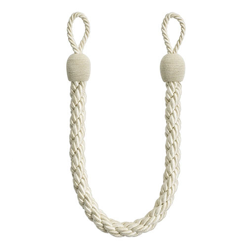 Natural Ivory Reflections Small Rope Tieback - Color: As Per Requirement