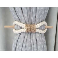 Curtain Clip Hold Back - Color: Grey