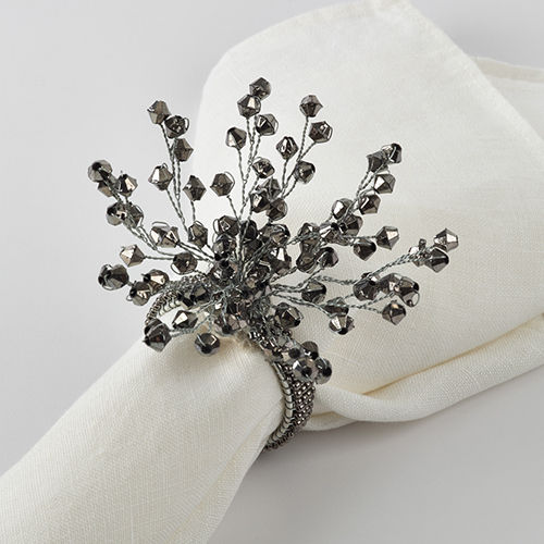 Beaded Napkin Ring - Color: Different Available