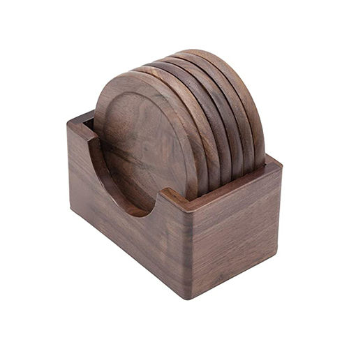 Wooden Table Coaster - Color: Different Available