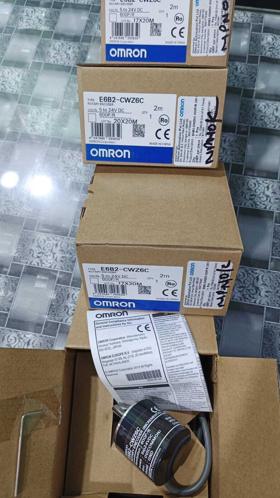 OMRON ROTARY ENCODER, E6B2-CWZ6C 600P/R