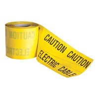 Underground Caution Tape - High-quality Polyethylene, Bright Yellow Color | Durable, Weather-resistant, Warranty Included