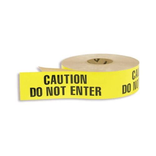 Yellow Caution Tape - Material: Lldpe