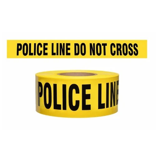 Crime Scene Protection Tape - Application: Police