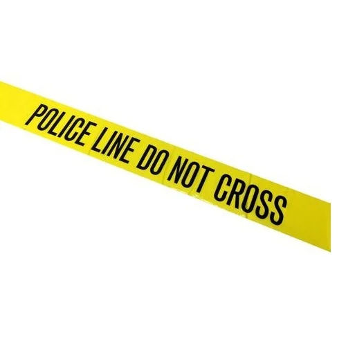 Police Barricade Tape - Length: 250  Meter (M)