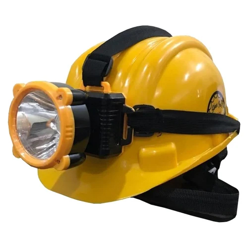 Safety Helmet With Head Lamp