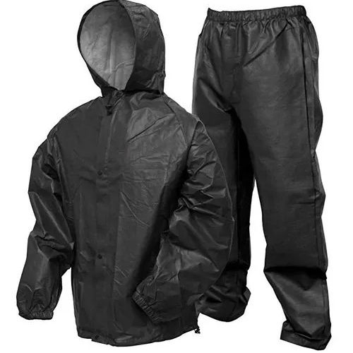 Water Proof Black Rain Suit - Season: Rainy