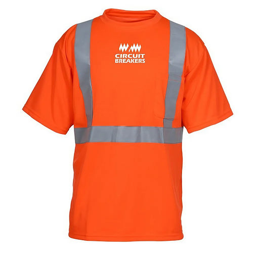 Orange Reflective Safety T-Shirts