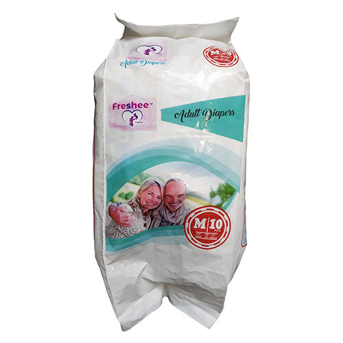 Adult Diaper 10 Pcs Set - Material: Cotton