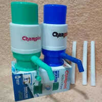 Manual Drinking Water Pump - Color: Green And Blue (base)