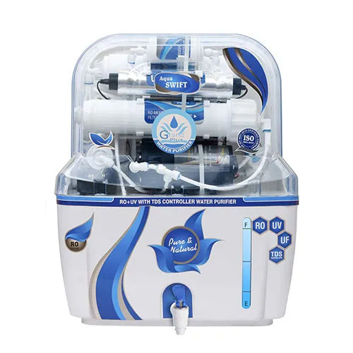 Grand Plus Blue Swift 12 L Ro + Uv +Uf+Tds Water Purifier - Installation Type: Wall Mounted