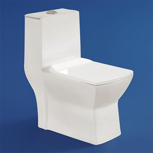 One Piece Water Closet - Color: White