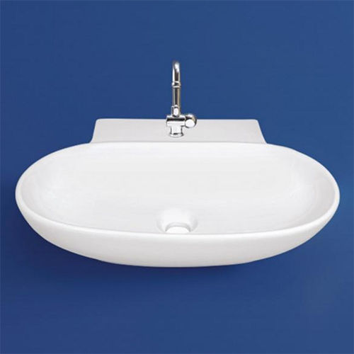 White Table Top Wash Basin - Feature: Rust Proof