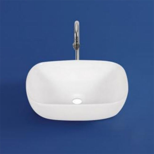 Ceramic Table Top Wash Basin - Color: White