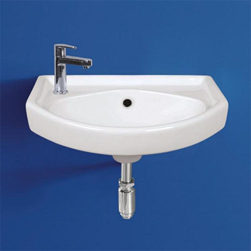 Jet-4007 Ceramic Wall Mounted Wash Basin - Color: White at Best Price ...