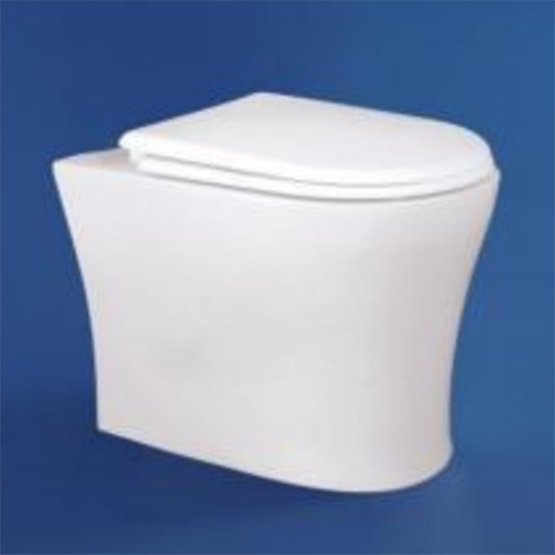 Bathroom White Ceramic Water Closet - Feature: Durable