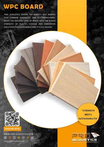 Wood Plastic Composite Board - Durable Weather-Resistant Material, Eco-Friendly Design and Low Maintenance