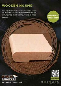 Wooden Nosing - Application: Stair Step Finishing And Safety Enhancement