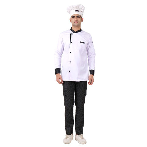 White Color Chef Cap - Color: Different Available