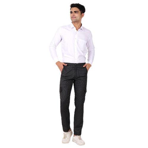 Mens Black Formal Pant