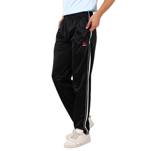 Mens Black Lower With White Patti