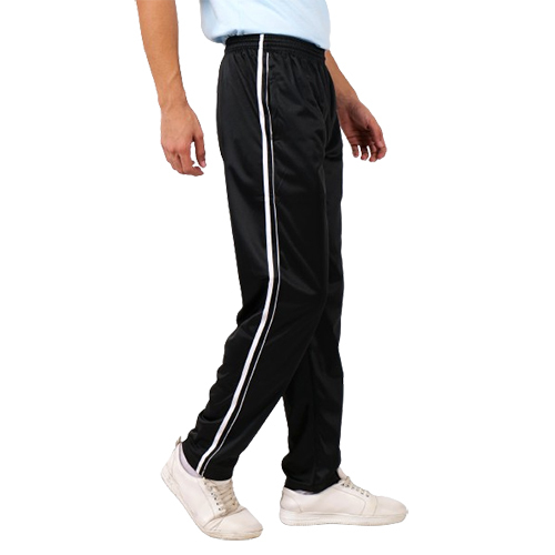 Mens Black Lower With White Patti