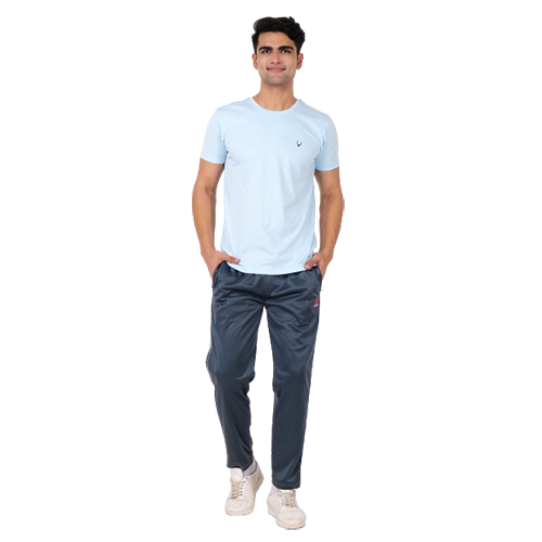 Mens Grey Lower With White Patti