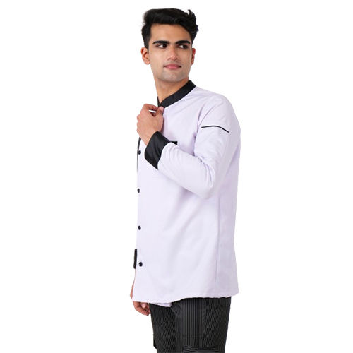 Men White Chef Coat - Color: Different Available