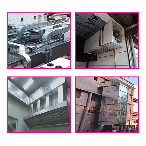 Industrial Air Duct System