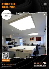 Stretch Ceiling For Auditorium - Color: Various Colors