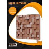 Auditorium Wooden Sound Diffuser Panel - Color: Various Colors