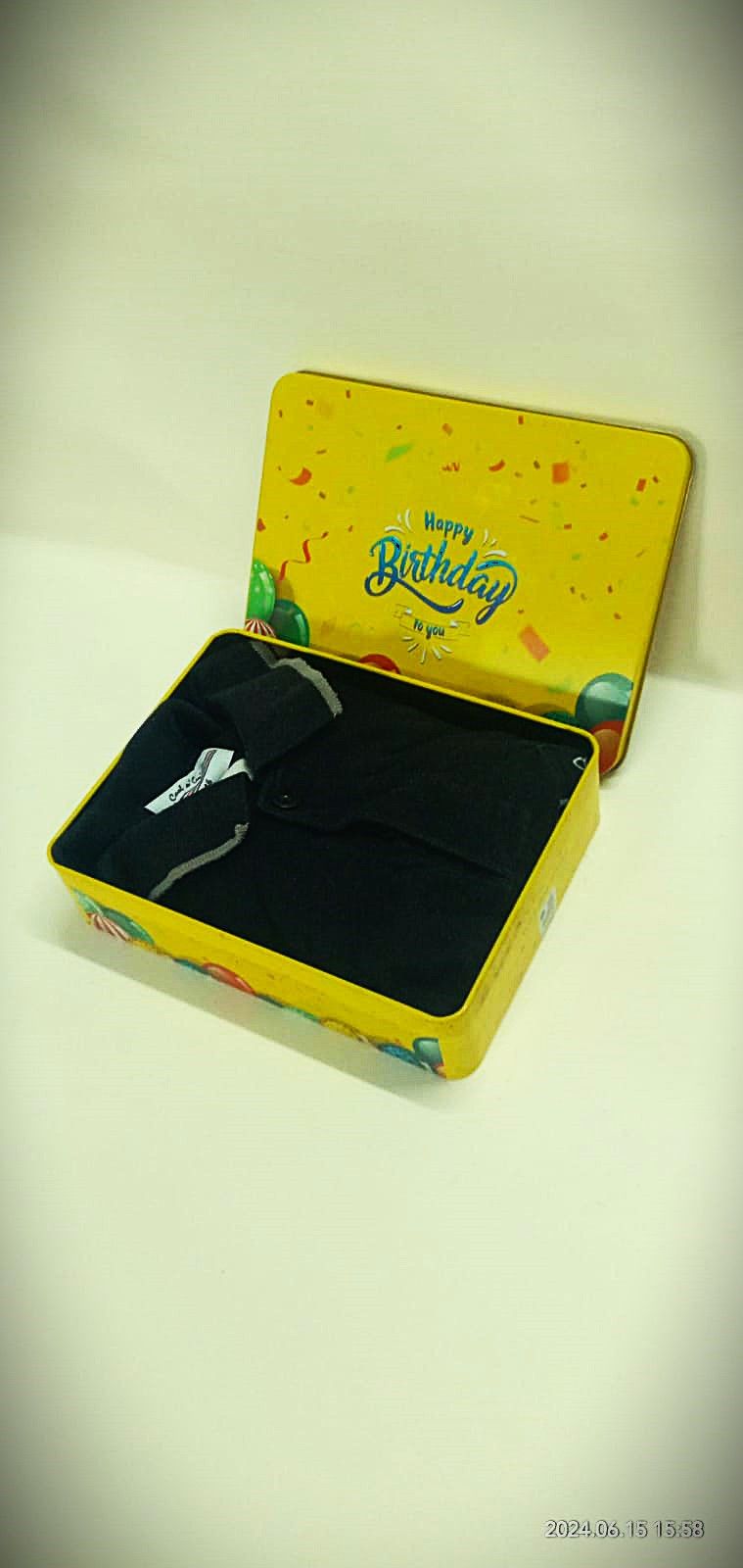 Gift tin box