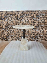 Coffee Table White Marble Top