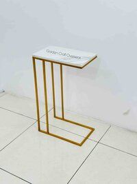 c shape side table