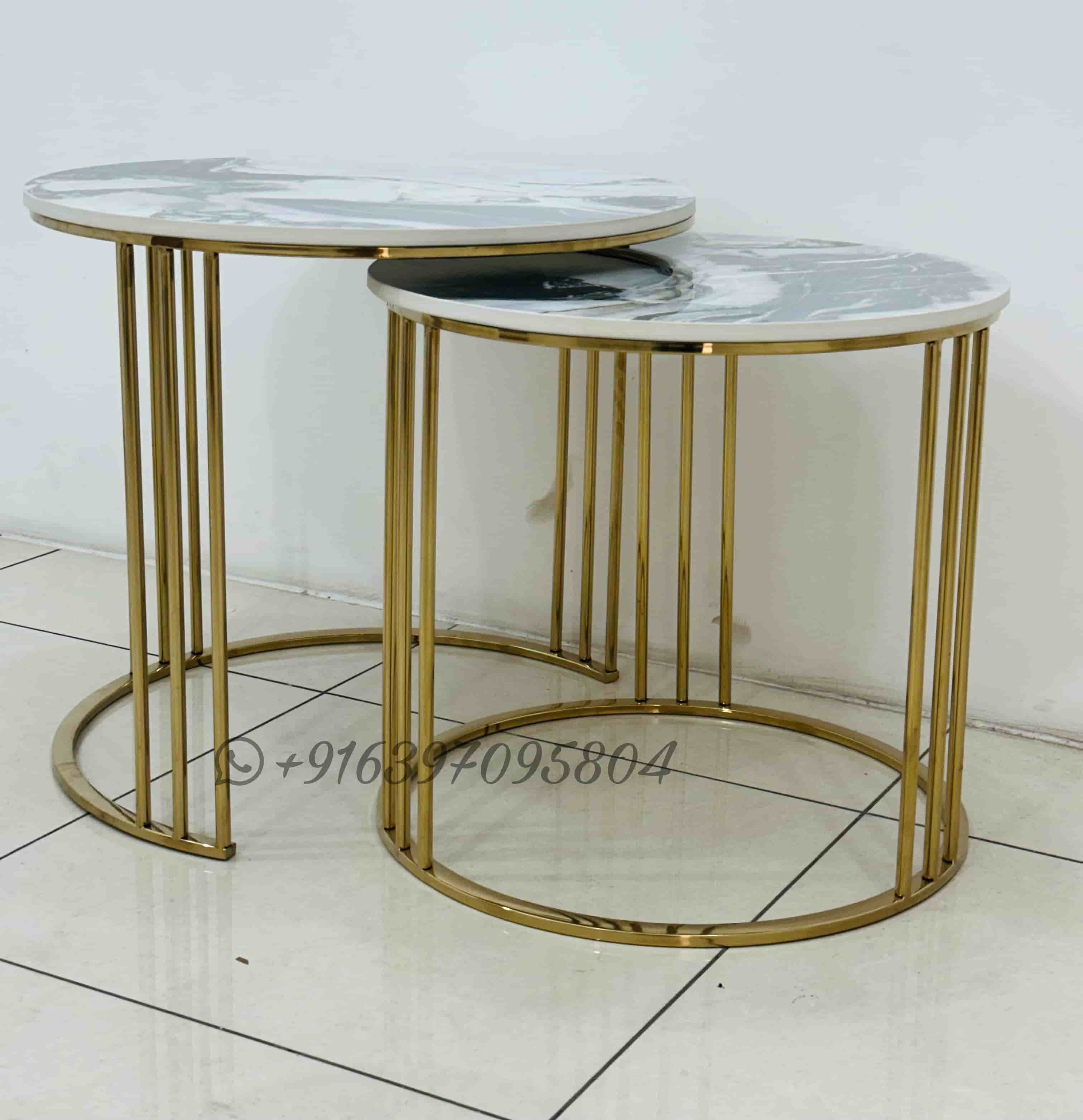 Gold marble nesting set