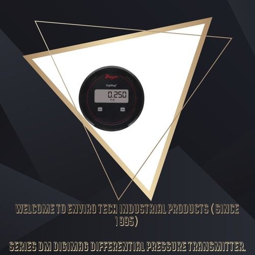 Dwyer DM-203 DigiMag Differential Pressure Transmitter Range 0.5-0-0.5 Inch WC