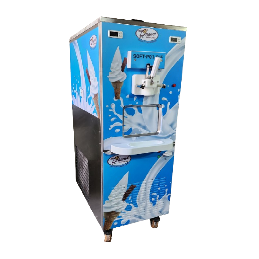 Premium Softy Ice Cream Making Machine - Automatic Operation by Manufacturer