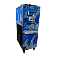 Compact Automatic Soft Ice Cream Vending Machine - Ideal for Malls & Theaters