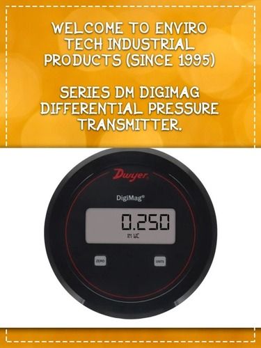 Dwyer DM-252 DigiMag Differential Pressure Transmitter Range 30-0-30 Pa